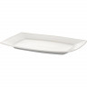 Блюдо «Виктория» прямоугольное;фарфор;,H=15,L=280,B=200мм;белый