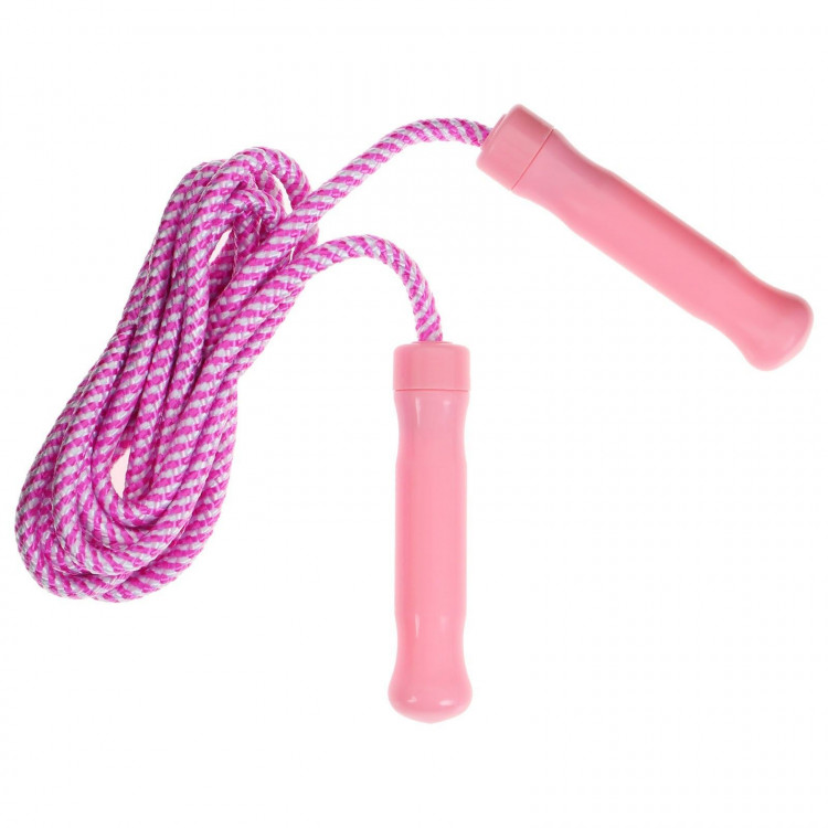 Скакалка ONLYTOP, 2,6 м, d=0,7 см, цвета МИКС 