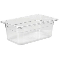 Прозрачная гастроемкость GN 1/4 из поликарбоната (объем 2,5 л.)
