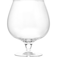 Стеклянная ваза-бокал (объем 1 л.)