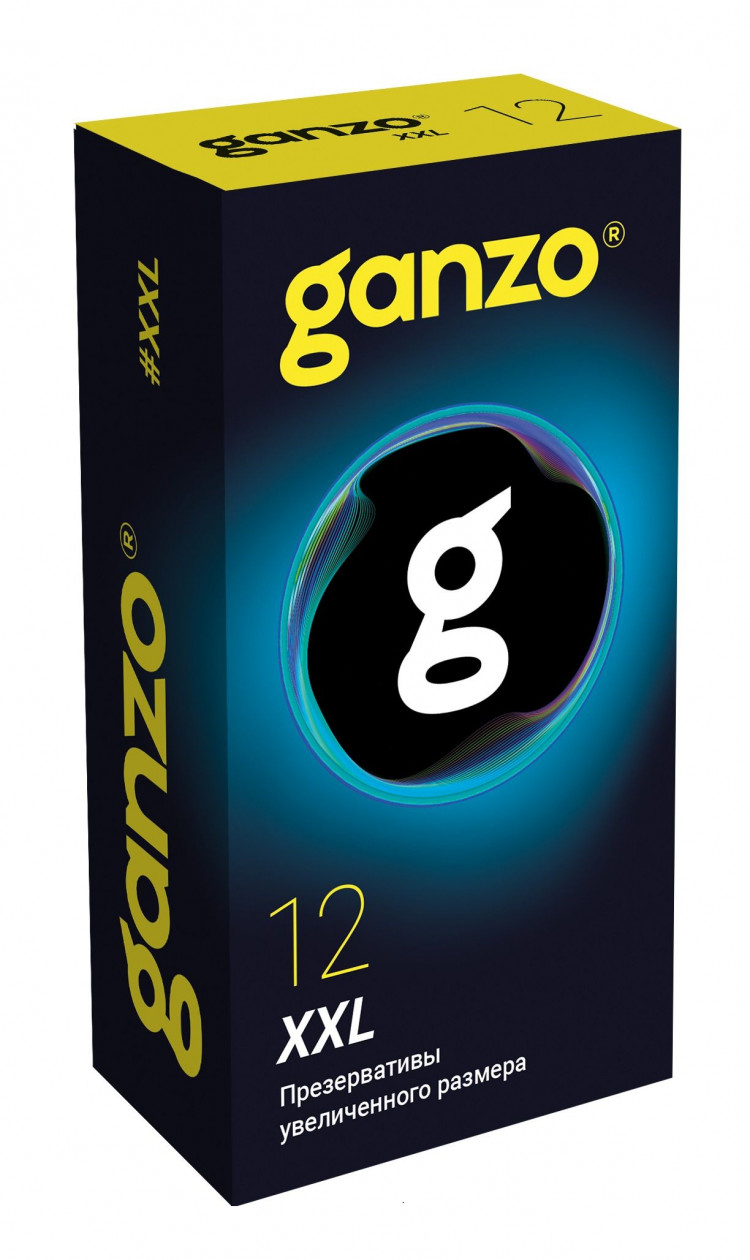Презервативы увеличенного размера Ganzo XXL - 12 шт. 