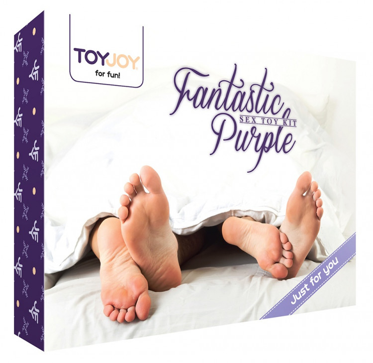Эротический набор FANTASTIC PURPLE SEX TOY KIT 