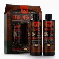 Подарочный набор косметики Real Men c ароматом сандала и ванили