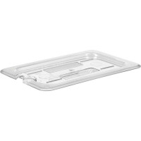 Прозрачная крышка для гастроемкости GN 1/4 с вырезом для ложки