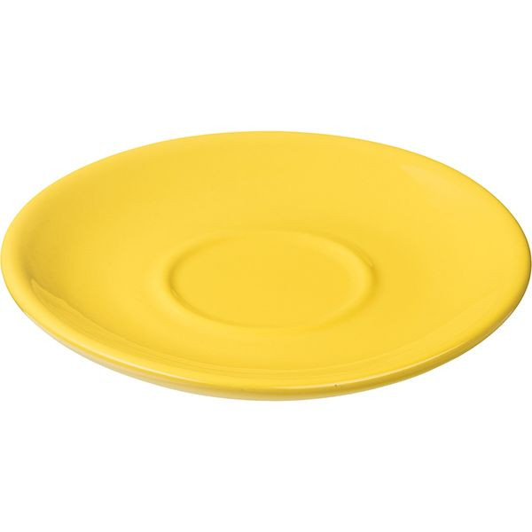 Желтое блюдце «Пур-Амор» (диаметр 12 см) 