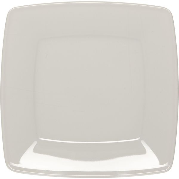 Тарелка «Виктория» квадратная;фарфор;,H=2,L=21,B=21см;белый 