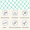 Желтая пластиковая садовая сетка (20х1 м.)