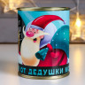 Сувенир банка  Пожелания от дедушки Мороза 