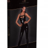 Облегающий комбинезон с двусторонней молнией PVC overall with 2-way zipper