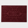 Влаговпитывающий придверный коврик без окантовки «Welcome. Вензеля» (38х59 см)