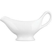 Соусник «Кунстверк»;фарфор;80мл;,H=85,L=150,B=45мм;белый