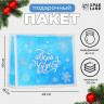 Новый год. Пакет ламинированный горизонтальный  Вера в чудеса , XL 49 × 40 × 19 см.