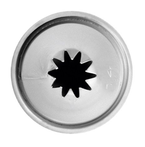 Насадка кондитерская «10-конечная звезда»;сталь нерж.;D=22/10,H=35мм;металлич. 