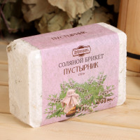 Соляной брикет с алтайскими травами «Пустырник» - 1,35 кг.