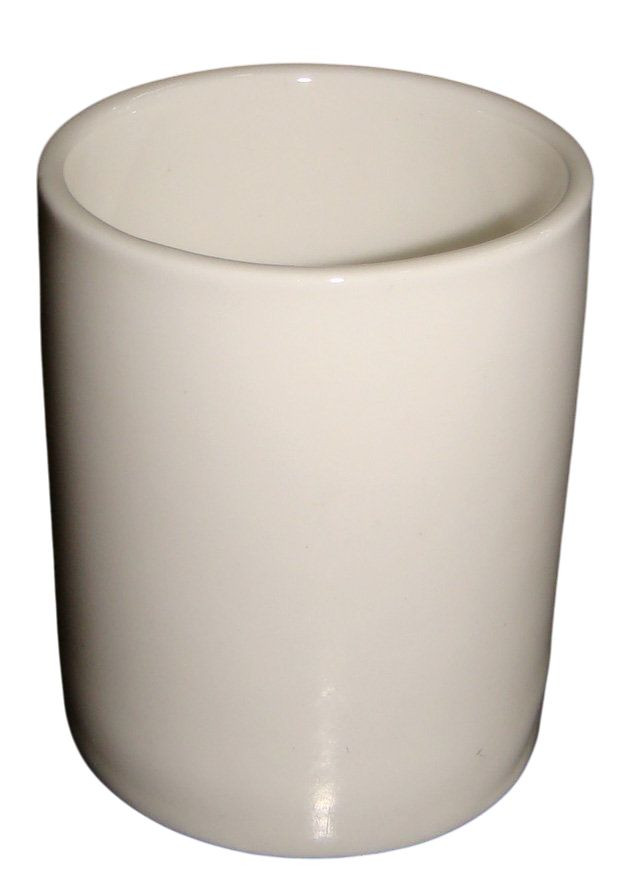 Белый стакан для зубочисток «Кунстверк» (диаметр 4,5 см) 