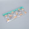 Пенал мягкий 1 отделение, 95 х 205 мм, плоский, ПВХ, Calligrata  Good Luck 