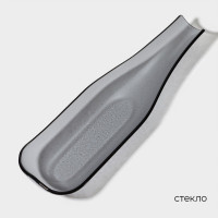 Блюдо стеклянное сервировочное Magistro «Авис», 32,5×9,5×4 см