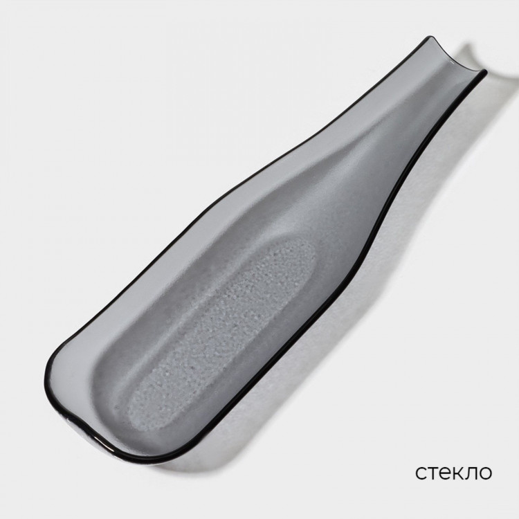 Блюдо стеклянное сервировочное Magistro «Авис», 32,5×9,5×4 см 