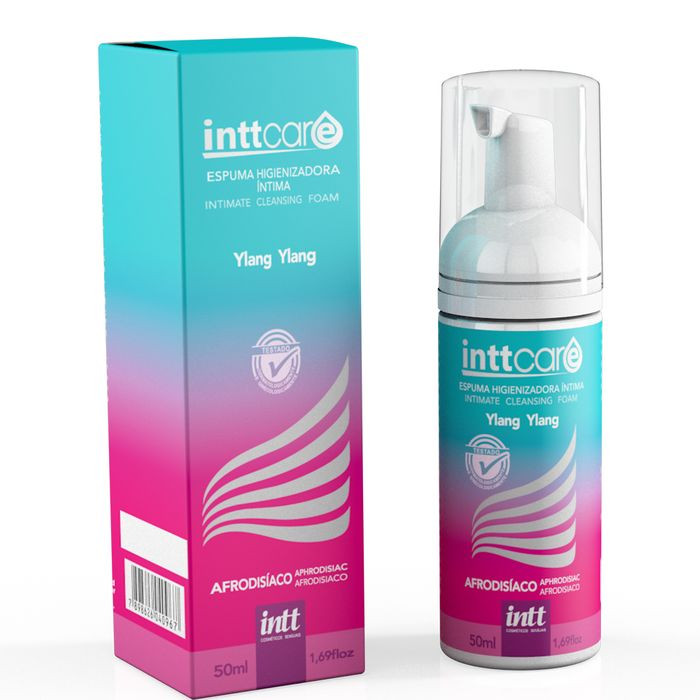 Очищающая пенка для интимной гигиены Intt Care Ylang Ylang - 50 мл. 
