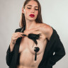 Черные пэстисы Gipsy с кисточками