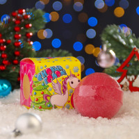 Бомбочка для ванн   С Новым Годом ! , 130 г