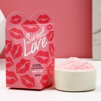 Cоль для ванны Sweet Love с ароматом бабл-гама - 200 гр.