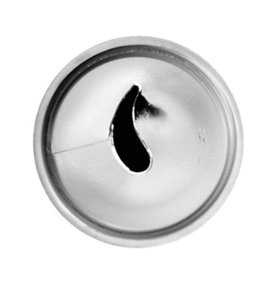 Насадка кондитерская «Большая роза»;сталь нерж.;D=22,H=30мм;металлич. 