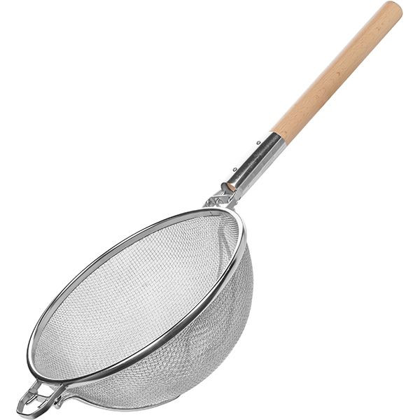 Дуршлаг двойн.сетка;сталь нерж.;D=30,H=13,5,L=78см 