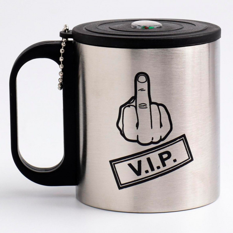 Термокружка с рисунком V.I.P. (180 мл.) 
