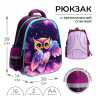 Рюкзак каркасный Calligrata, 39х30х14 см,  Сова , для девочки
