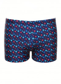 Мужские плавки-боксеры +size с принтом в виде звезд