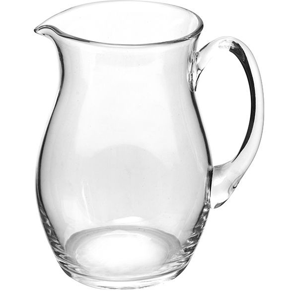 Кувшин;стекло;1л;D=135,H=175,L=153,B=4мм;прозр. 