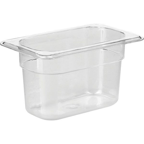 Прозрачная гастроемкость GN 1/9 (объем 0,9 л.) 