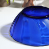 Салатник стеклянный Sea Brim, d=19 см, цвет синий