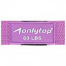 Набор из 3 петель для фитнеса ONLYTOP: нагрузка 18, 27, 36 кг, 204х4 см