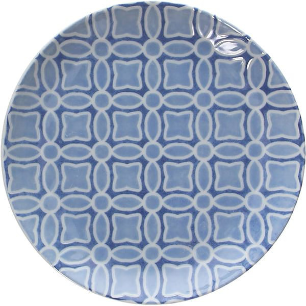 Десертная тарелка «Яго Блю» (диаметр 20 см) 