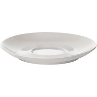 Блюдце «Кунстверк»;фарфор;D=120/40,H=14мм;белый