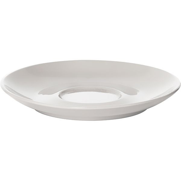 Блюдце «Кунстверк»;фарфор;D=120/40,H=14мм;белый 