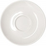 Блюдце «Кунстверк»;фарфор;D=120/40,H=14мм;белый