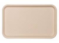 Бежевый прямоугольный поднос (52,5х32,5 см)