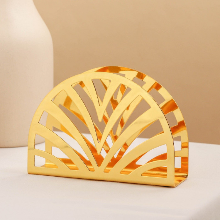 Салфетница Mercy, 13×9×3 см, цвет золотой 
