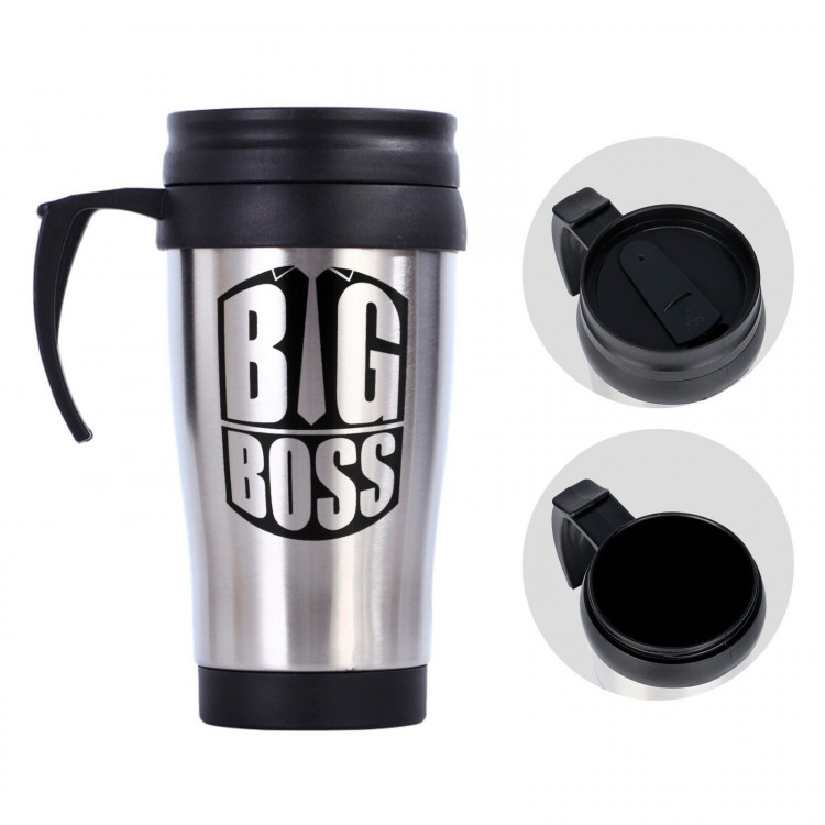 Термокружка с рисунком Big Boss (350 мл.) 