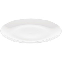 Белая мелкая тарелка «Универсал» (диаметр 17,5 см)