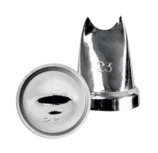 Насадка кондитерская «Полоска»;сталь нерж.;D=22/12,H=30мм;металлич. 