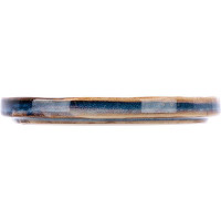 Блюдце «Ирис»;фарфор;D=135/50,H=20мм;голуб.