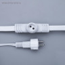 Гирлянда «Занавес» 2 × 1.5 м, IP44, УМС, белая нить, 360 SMD-LED, свечение белое, 220 В