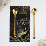 Ложка с подвесом  With love , 2,7 х 14, 8 см