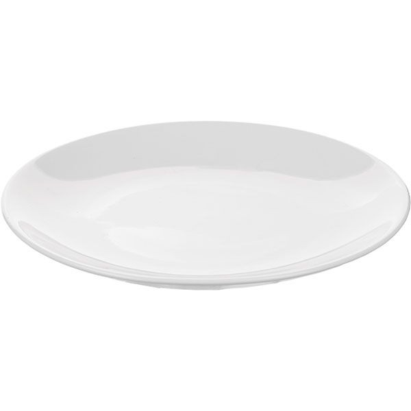Белая тарелка «Универсал» (диаметр 24 см.) 