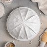 Форма для муссовых десертов и выпечки KONFINETTA «Кристалл», силикон, 19×9,8 см, цвет белый