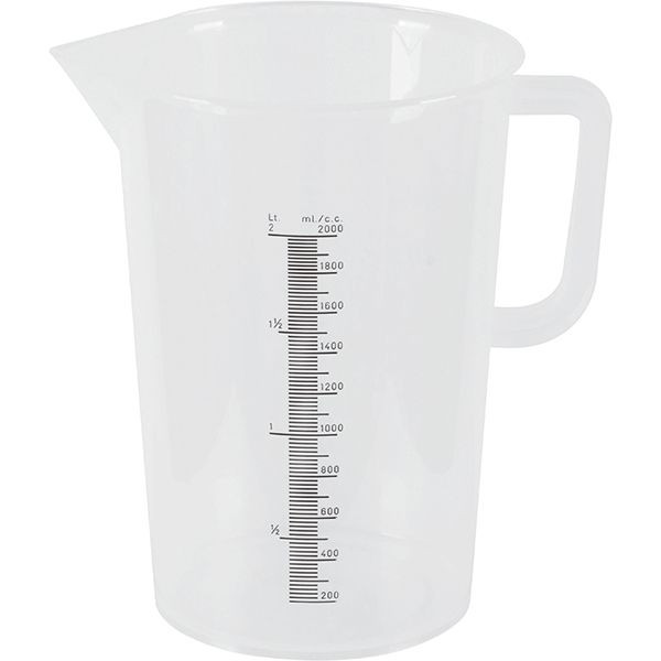Кувшин мерный;полипроп.;2л;D=15,H=21,5см;прозр. 